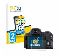 brotect Pellicola Protettiva per Canon PowerShot SX70 HS | 2 Pezzi Chiara Protezione Schermo Made in Germany Trasparente Anti-Impronte