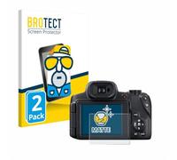 BROTECT Pellicola Protettiva per Canon PowerShot SX70 HS | 2 Pezzi Opaca Protezione Schermo Made in Germany Anti-Riflesso Anti-Impronte Proteggi Schermo
