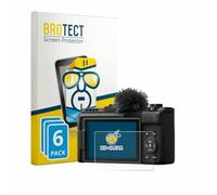 brotect Pellicola Protettiva per Canon PowerShot V1 Premium | 6 Pezzi Chiara Protezione Schermo Made in Germany Trasparente Anti-Impronte