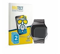 brotect Pellicola Protettiva per Casio A168WEGG-1BEF | 2 Pezzi Opaca Protezione Schermo Made in Germany Anti-Riflesso Anti-Impronte Proteggi Schermo