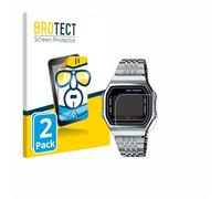 brotect Pellicola Protettiva per Casio iconic ABL-100WE-1A | 2 Pezzi Chiara Protezione Schermo Made in Germany Trasparente Anti-Impronte