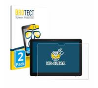brotect Pellicola Protettiva per Dell Latitude 7210 2-in-1 | 2 Pezzi Chiara Protezione Schermo Made in Germany Trasparente Anti-Impronte