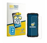 brotect Pellicola Protettiva per Doogee Fire 7 Pro | 2 Pezzi Chiara Protezione Schermo Made in Germany Trasparente Anti-Impronte