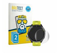 brotect Pellicola Protettiva per Garmin Forerunner 965 | 2 Pezzi Chiara Protezione Schermo Made in Germany Copertura Completa Full-Cover 3D Curvo