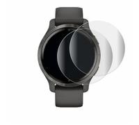 brotect Pellicola Protettiva per Garmin Venu 2S | 2 Pezzi Chiara Protezione Schermo Made in Germany Copertura Completa Full-Cover 3D Curvo
