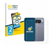 brotect Pellicola Protettiva per Google Pixel 10 Pro XL (Fronte+Retro) Protezione Schermo (2 Pezzi) [Trasparente, Anti-Impronte]