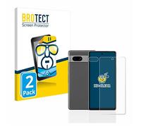 brotect Pellicola Protettiva per Google Pixel 7a (Fronte+Fotocamera) Protezione Schermo (2 Pezzi) [Trasparente, Anti-Impronte]