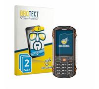 brotect Pellicola Protettiva per Hammer H Power Plus LTE Protezione Schermo (2 Pezzi) [Trasparente, Anti-Impronte]