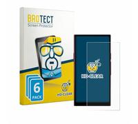 brotect Pellicola Protettiva per Hiby R8 II | 6 Pezzi Chiara Protezione Schermo Made in Germany Trasparente Anti-Impronte