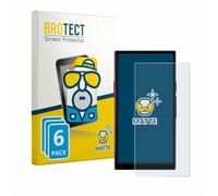 brotect Pellicola Protettiva per Hiby R8 II | 6 Pezzi Opaca Protezione Schermo Made in Germany Anti-Riflesso Anti-Impronte Proteggi Schermo