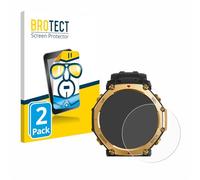 brotect Pellicola Protettiva per Huami Amazfit T-Rex 3 Pro | (48 mm) 2 Pezzi Chiara Protezione Schermo Made in Germany Trasparente Anti-Impronte