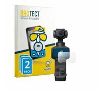 BROTECT Pellicola Protettiva per Insta360 Luna Pro | 2 Pezzi Opaca Protezione Schermo Made in Germany Anti-Riflesso Anti-Impronte Proteggi Schermo
