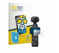 BROTECT Pellicola Protettiva per Insta360 Luna Pro | 6 Pezzi Opaca Protezione Schermo Made in Germany Anti-Riflesso Anti-Impronte Proteggi Schermo