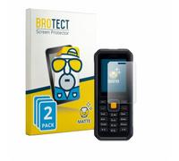 BROTECT Pellicola Protettiva per JCB Tradesman 4 | 2 Pezzi Opaca Protezione Schermo Made in Germany Anti-Riflesso Anti-Impronte Proteggi Schermo