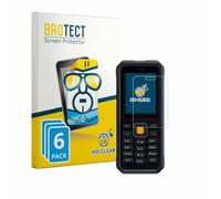 BROTECT Pellicola Protettiva per JCB Tradesman 4 | 6 Pezzi Chiara Protezione Schermo Made in Germany Trasparente Anti-Impronte