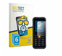 BROTECT Pellicola Protettiva per JCB Tradesman 4 | 6 Pezzi Opaca Protezione Schermo Made in Germany Anti-Riflesso Anti-Impronte Proteggi Schermo