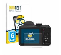 brotect Pellicola Protettiva per Kodak Pixpro AZ405 Protezione Schermo (6 Pezzi) [Trasparente, Anti-Impronte]