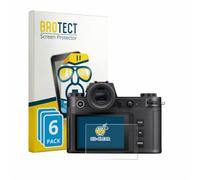 brotect Pellicola Protettiva per Leica SL3-P | 6 Pezzi Chiara Protezione Schermo Made in Germany Trasparente Anti-Impronte