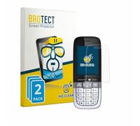brotect Pellicola Protettiva per Mitel OpenScape DECT Phone SL7 | 2 Pezzi Chiara Protezione Schermo Made in Germany Trasparente Anti-Impronte