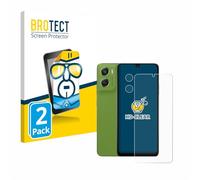 brotect Pellicola Protettiva per Motorola Moto G06 Power (Fronte+Fotocamera) Protezione Schermo (2 Pezzi) [Trasparente, Anti-Impronte]