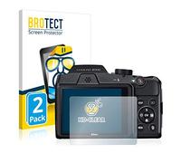 brotect Pellicola Protettiva per Nikon Coolpix B500 Protezione Schermo (2 Pezzi) [Trasparente, Anti-Impronte]