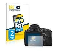 brotect Pellicola Protettiva per Nikon D3500 / D3300 Protezione Schermo (2 Pezzi) [Trasparente, Anti-Impronte]
