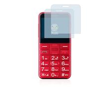 brotect Pellicola Protettiva per Panasonic KX-TU155 | 2 Pezzi Chiara Protezione Schermo Made in Germany Copertura Completa Full-Cover 3D Curvo