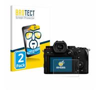 brotect Pellicola Protettiva per Panasonic Lumix DC-S5 | 2 Pezzi Chiara Protezione Schermo Made in Germany Trasparente Anti-Impronte