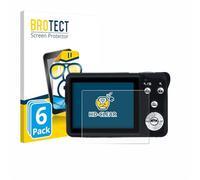 brotect Pellicola Protettiva per Rollei Compactline 880 Protezione Schermo (6 Pezzi) [Trasparente, Anti-Impronte]