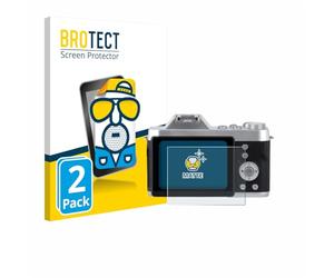 brotect Pellicola Protettiva per Rollei Powerflex 10x Retro | 2 Pezzi Opaca Protezione Schermo Made in Germany Anti-Riflesso Anti-Impronte Proteggi Schermo