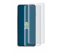 brotect Pellicola Protettiva per Samsung Galaxy Z Flip | 2 Pezzi Opaca Protezione Schermo Made in Germany Anti-Riflesso Copertura Completa Full-Cover 3D Curvo