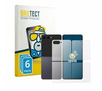 brotect Pellicola Protettiva per Samsung Galaxy Z Flip 8 | (Fronte+Retro) 6 Pezzi Opaca Protezione Schermo Made in Germany Anti-Riflesso Anti-Impronte Proteggi Schermo