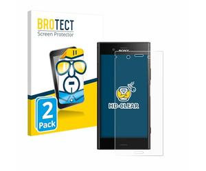 brotect Pellicola Protettiva per Sony Xperia XZ1 Protezione Schermo (2 Pezzi) [Trasparente, Anti-Impronte]