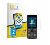 brotect Pellicola Protettiva per SPC Wild Cool | 2 Pezzi Chiara Protezione Schermo Made in Germany Trasparente Anti-Impronte