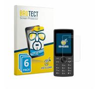 brotect Pellicola Protettiva per SPC Wild Cool | 6 Pezzi Chiara Protezione Schermo Made in Germany Trasparente Anti-Impronte