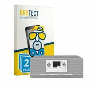 brotect Pellicola Protettiva per TechniSat Digitradio 372 CD | 2 Pezzi Opaca Protezione Schermo Made in Germany Anti-Riflesso Anti-Impronte Proteggi Schermo