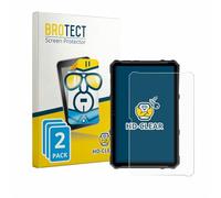 brotect Pellicola Protettiva per Ulefone Armor Pad 4T Ultra | 2 Pezzi Chiara Protezione Schermo Made in Germany Trasparente Anti-Impronte