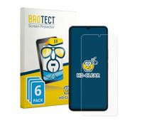 brotect Pellicola Protettiva per Vivo T5 Lite | 6 Pezzi Chiara Protezione Schermo Made in Germany Trasparente Anti-Impronte