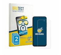 brotect Pellicola Protettiva per ZTE Blade V80 Pro | 2 Pezzi Chiara Protezione Schermo Made in Germany Trasparente Anti-Impronte