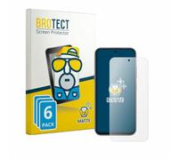 brotect Pellicola Protettiva per ZTE Blade V80 Pro | 6 Pezzi Opaca Protezione Schermo Made in Germany Anti-Riflesso Anti-Impronte Proteggi Schermo