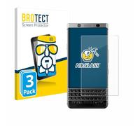 brotect Pellicola Protettiva Vetro per BlackBerry Keyone Protezione Schermo (3 Pezzi) [Durezza Estrema 9H, Chiaro]