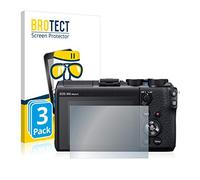 brotect Pellicola Protettiva Vetro per Canon EOS M6 Mark II Protezione Schermo (3 Pezzi) [Durezza Estrema 9H, Chiaro]