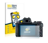 brotect Pellicola Protettiva Vetro per Canon PowerShot G5 X Protezione Schermo [Durezza Estrema 9H, Chiaro]