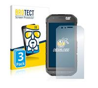 brotect Pellicola Protettiva Vetro per Caterpillar Cat S31 Protezione Schermo (3 Pezzi) [Durezza Estrema 9H, Chiaro]