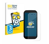 brotect Pellicola Protettiva Vetro per Caterpillar Cat S42 H+ Protezione Schermo (3 Pezzi) [Durezza Estrema 9H, Chiaro]