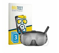brotect Pellicola Protettiva Vetro per DJI Goggles N3 (Lente) Protezione Schermo (3 Pezzi) [Durezza Estrema 9H, Chiaro]