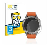brotect Pellicola Protettiva Vetro per Garmin Fenix 6/6 Pro / 6 Pro Solar Protezione Schermo (3 Pezzi) [Durezza Estrema 9H, Chiaro]