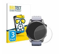 brotect Pellicola Protettiva Vetro per Garmin Fenix 7S v Protezione Schermo (3 Pezzi) [Durezza Estrema 9H, Chiaro]