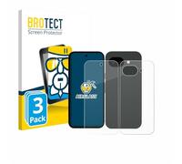 brotect Pellicola Protettiva Vetro per Google Pixel 10a (Fronte+Retro) Protezione Schermo (3 Pezzi) [Durezza Estrema 9H, Chiaro]