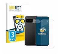 brotect Pellicola Protettiva Vetro per Google Pixel 9 (Fronte+Fotocamera) Protezione Schermo (3 Pezzi) [Durezza Estrema 9H, Chiaro]
